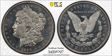 1890-O $1 MS65DMPL