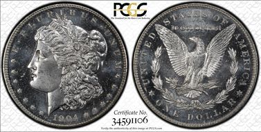 1904-O $1 MS66DMPL