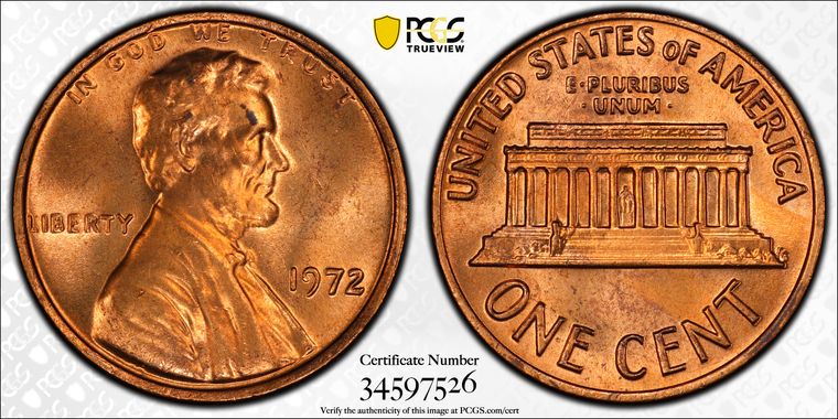 Cert 34597526 - Coin Image