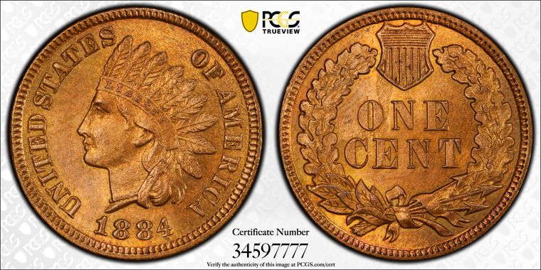 Cert 34597777 - Coin Image