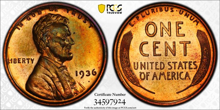 Cert 34597924 - Coin Image