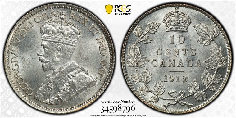 Cert 34598796 - Coin Image