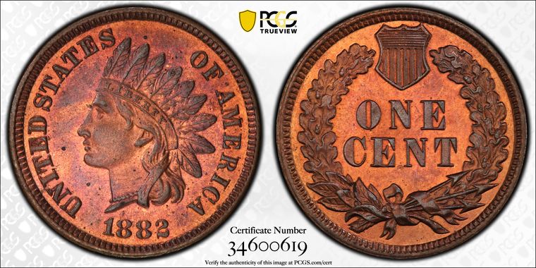 Cert 34600619 - Coin Image