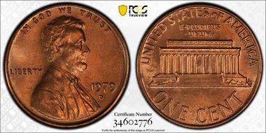 1979-D 1C MS65RD
