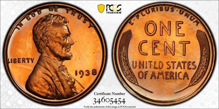 Cert 34605454 - Coin Image