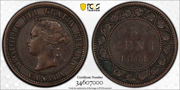 Cert 34607000 - Coin Image
