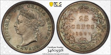 1893 25C MS66