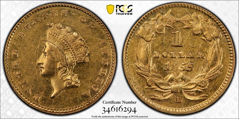 Cert 34616294 - Coin Image