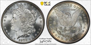 1878-S $1 MS67