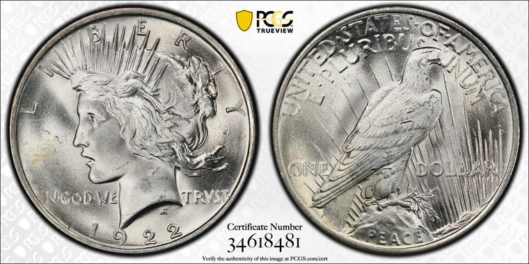 Cert 34618481 - Coin Image