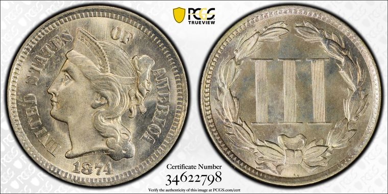 Cert 34622798 - Coin Image