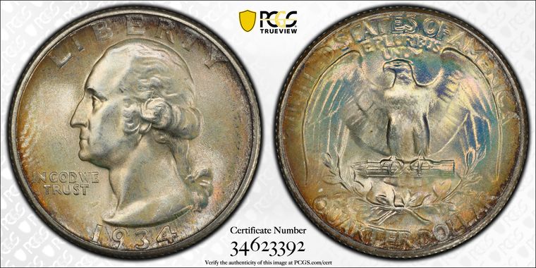 Cert 34623392 - Coin Image