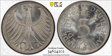 1963-G 5 Mk MS66