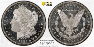 1885-CC $1 MS65+ DMPL
