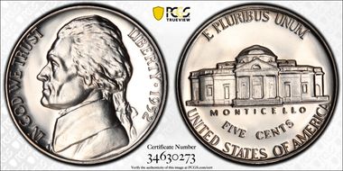 1952 5C Re-Engraved Obv Design FS-402 PR67