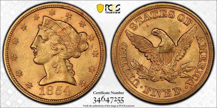 Cert 34647255 - Coin Image