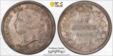 1896 10C MS63