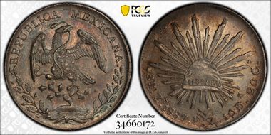 1887-Zs FZ 8 R Zs73 AU58