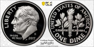 2017-S 10C Silver Limited Edition Proof Set - First Strike PR69DCAM