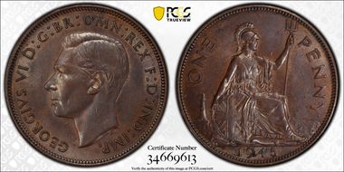 1945 1D S-4114 AU58BN