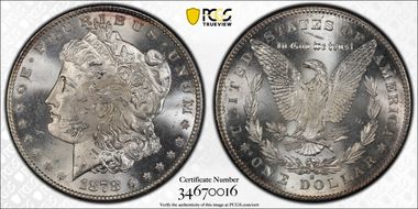 1878-S $1 MS63