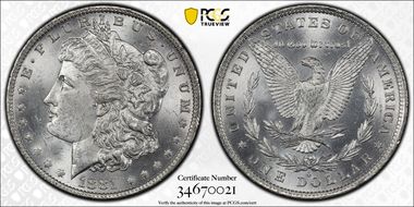 1881-O $1 MS63