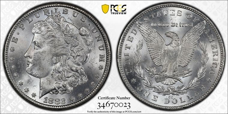 Cert 34670023 - Coin Image