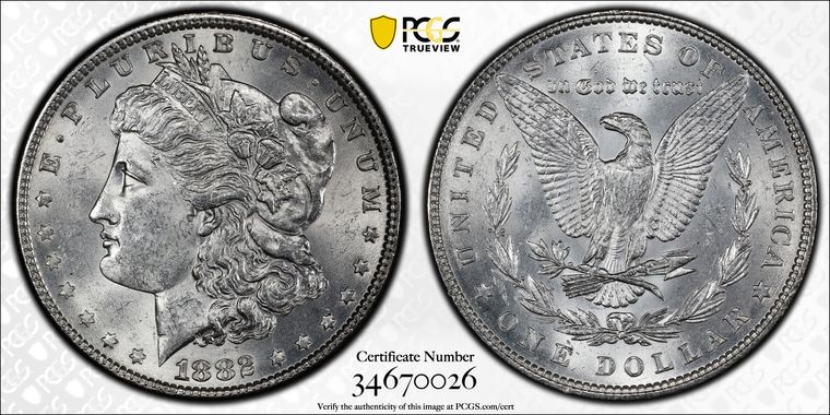 Cert 34670026 - Coin Image