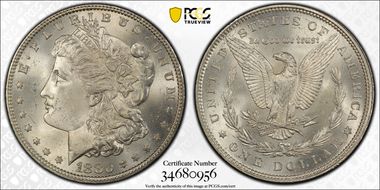 1880 $1 MS65