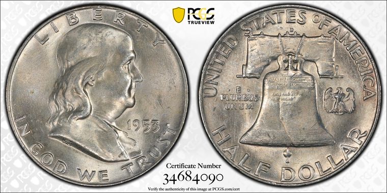 Cert 34684090 - Coin Image