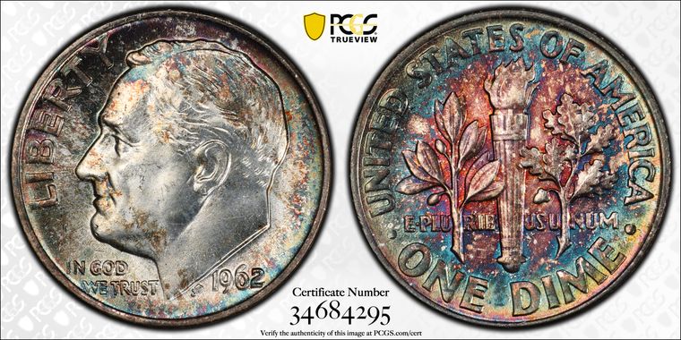 Cert 34684295 - Coin Image