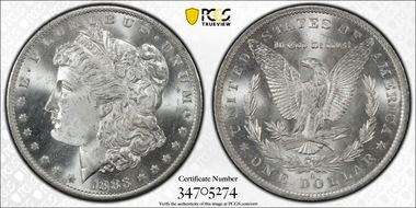 1883-O $1 MS66+