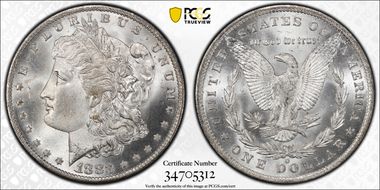 1883-O $1 MS66