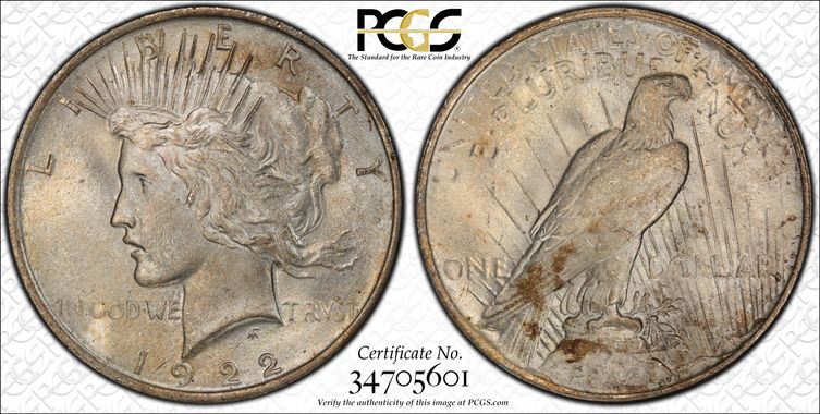 Cert 34705601 - Coin Image