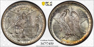 1935-D 50C Texas MS68