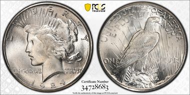 1924-S $1 MS66