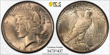 1927 $1 MS64