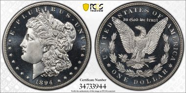 1894 $1 PR68CAM