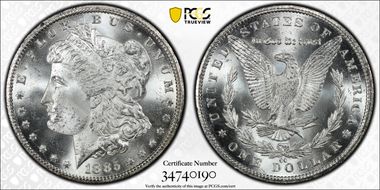1885-CC $1 MS65