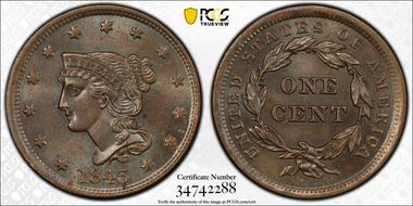 1843 1C N-9 MS64BN