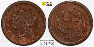 1846 1C N-20 MS63BN