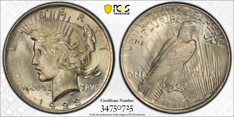 Cert 34750725 - Coin Image