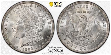 1892-O $1 MS63