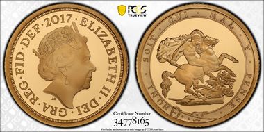 2017 1/2 Sov S-SB11 PR70DCAM