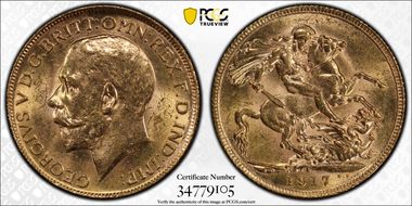 1917-C Sov S-3997 MS64+