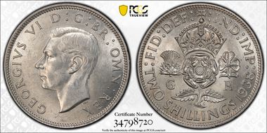 1938 Florin S-4081 MS62