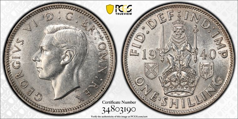 Cert 34803190 - Coin Image