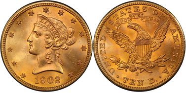 1902-S $10 MS65+