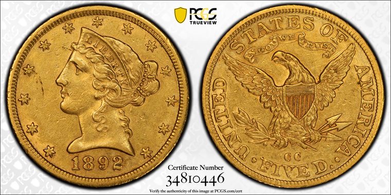 Cert 34810446 - Coin Image