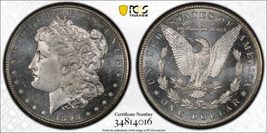 1898-S $1 MS65+ PL